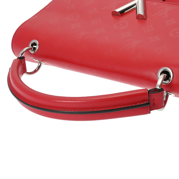 Louis Vuitton Very One Leather Handbag Red - Picture 3 of 12